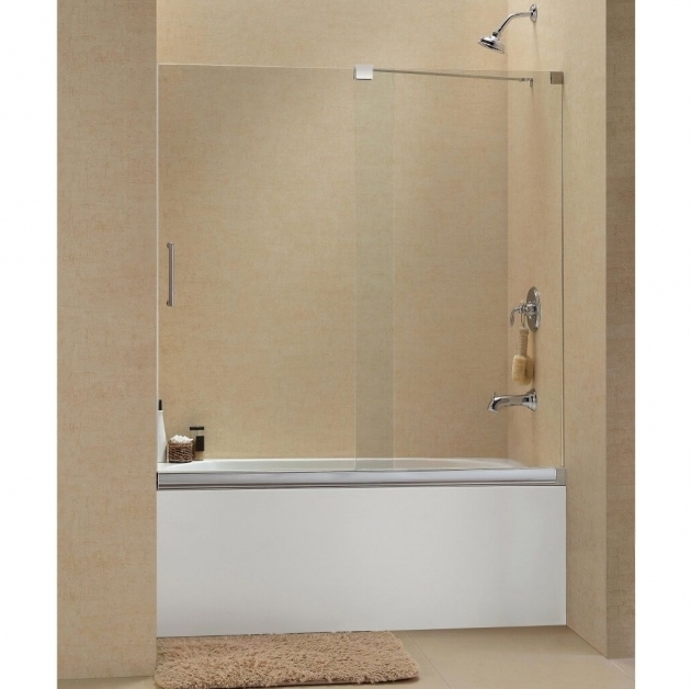 Beautiful Half Glass Shower Door For Bathtub Bathroom Best Sliding Shower Door Design For Small Shower Room