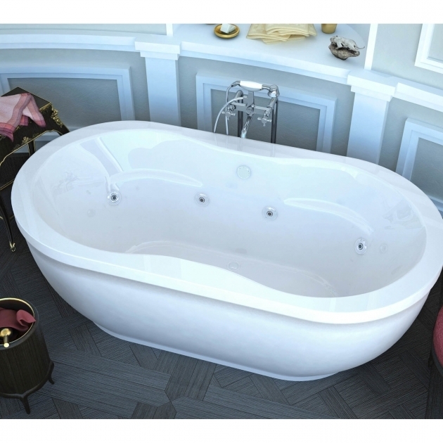 Stunning Soaking Tub With Jets Whirlpool Tubs Youll Love Wayfair