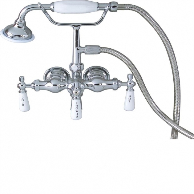 Amazing Faucets For Clawfoot Tubs Barclay Products 3 Handle Claw Foot Tub Faucet With Old Style