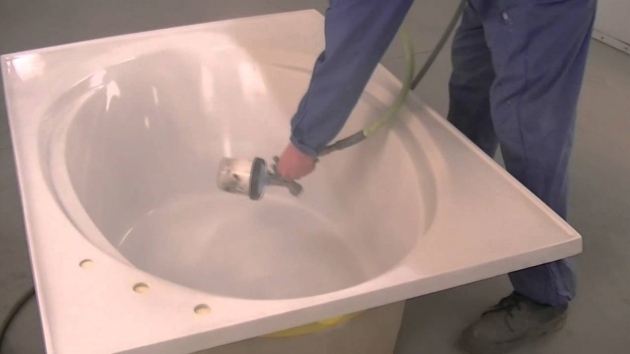Fantastic Spray Paint Bathtub How To Paint A Bathtub Youtube