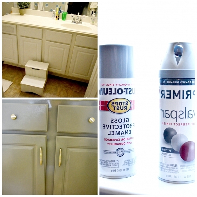 Outstanding Bathtub Spray Paint How To Spray Paint Cabinetsbathroom Makeover