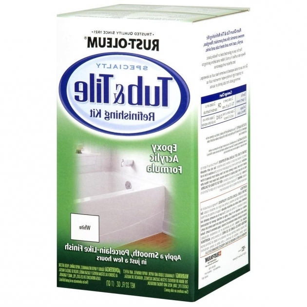 Picture of Bathtub Resurfacing Kit Rust Oleum Specialty 1 Qt White Tub And Tile Refinishing Kit