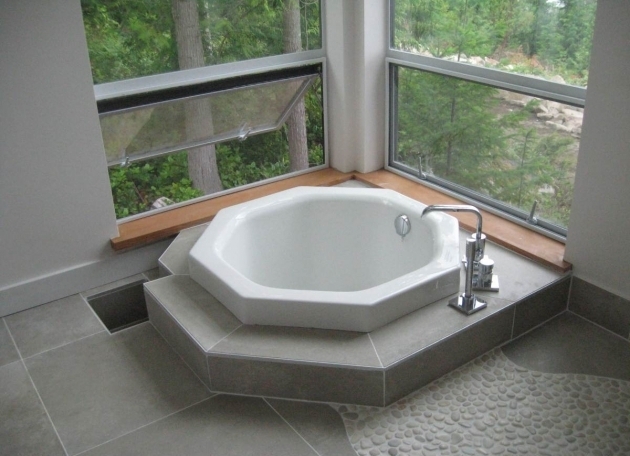 Stunning Japanese Style Soaking Tub Japanese Style Soaking Tub Give Asian Accent To Your Bathroom