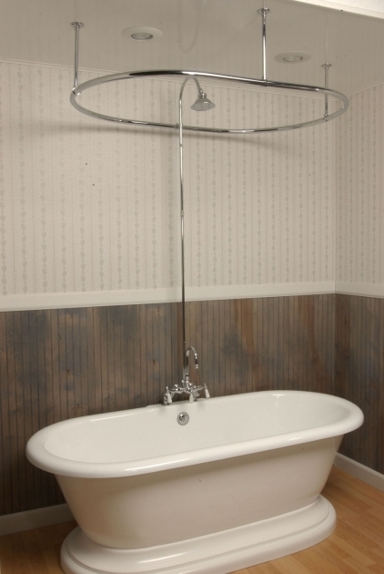 Alluring Clawfoot Tub Shower Combo Simple Clawfoot Tub Shower Installing A Clawfoot Tub Shower
