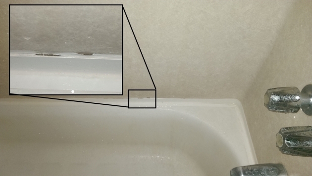 Inspiring Caulking A Bathtub Bathroom How To Fix Small Holesseparation In Caulk Around
