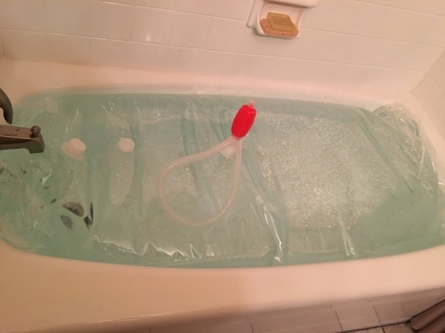 Stunning How Many Gallons Of Water Does A Bathtub Hold Store 100 Gallons Of Water In Your Tub Youtube