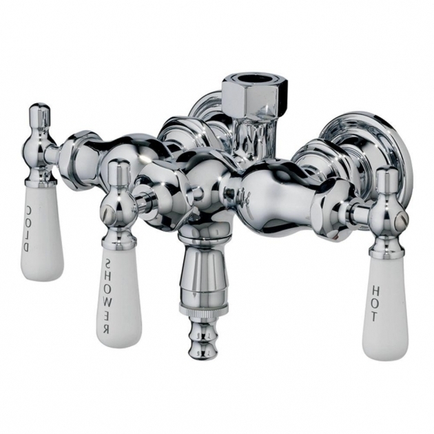 Stylish Faucet For Clawfoot Tub Pegasus 3 Handle Claw Foot Tub Faucet With Old Style Spigot And