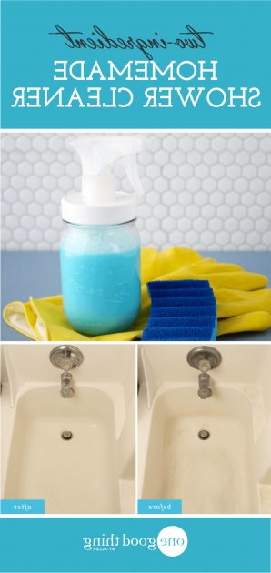 Fascinating Homemade Bathtub Cleaner Try This Powerful Homemade Shower Cleaner Soap Scum Remover