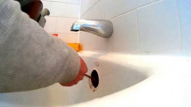 Marvelous How To Unclog A Bathtub Drain With Standing Water How To Unclog A Bathtub Drain Plunging Snaking A Clogged Bathtub
