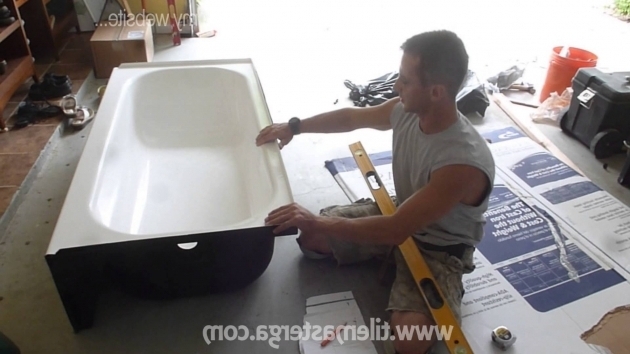 Outstanding Installing A New Bathtub Part 1 How To Install New Tub Level It Connect Drain And