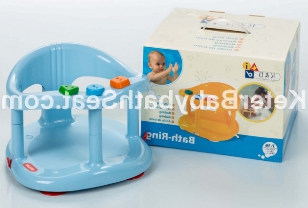 Picture of Baby Bathtub Ring Keter Ba Bath Tub Ring Seat Color Blue