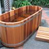 Cedar Soaking Tub