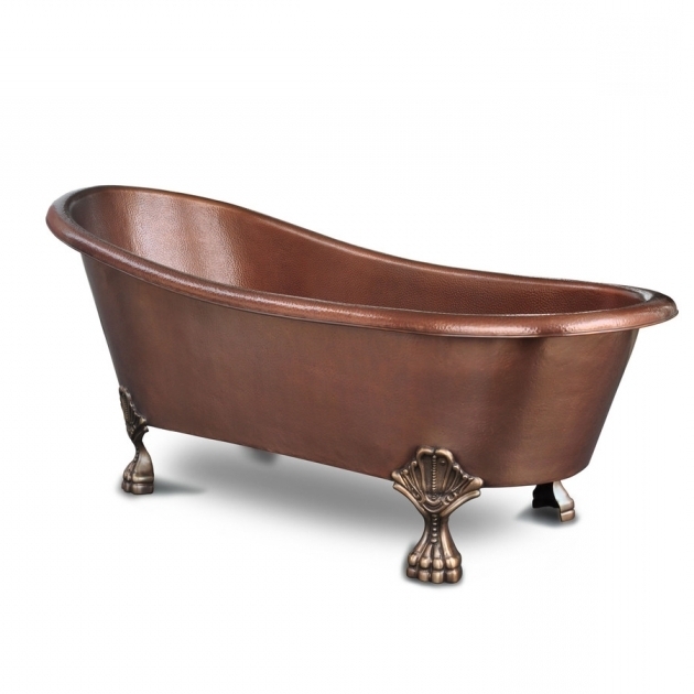 Beautiful Lowes Clawfoot Tub Shop Sinkology Antique Copper Copper Oval Clawfoot Bathtub With