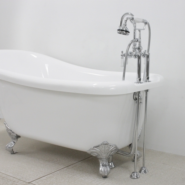 Fascinating Clawfoot Tub Supply Lines Simple Installation Clawfoot Tub Supply Lines The Decoras