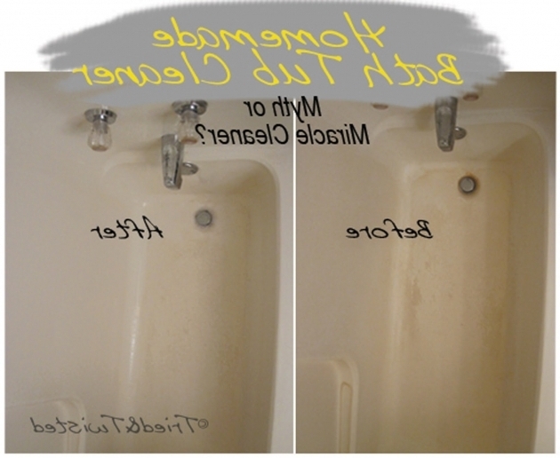 Picture of Best Cleaner For Bathtub Tried And Twisted Myth Or Miracle Cleaner Series Clean Your Bath