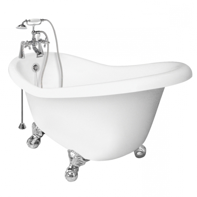 Remarkable Lowes Clawfoot Tub Shop American Bath Factory Ascot Acrylic Round Clawfoot Bathtub