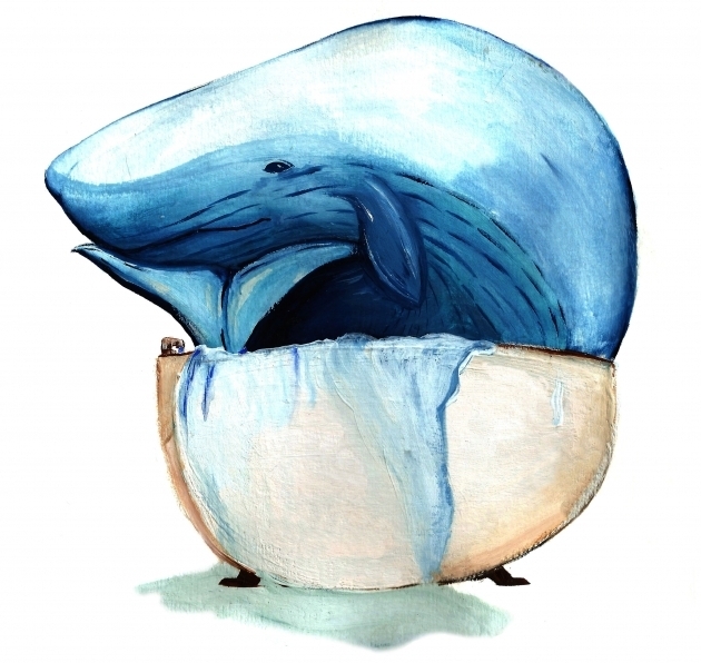 Stunning Whale Bathtub Illustration Paint Animals Story Breakfast Whale Bathtub