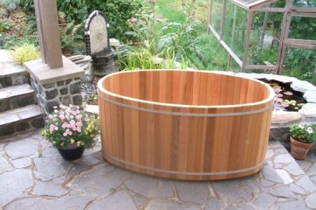 Wood Soaking Tub