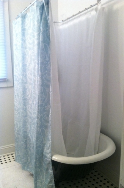 Marvelous Clawfoot Tub Shower Curtain Ideas Clawfoot Tub Shower Curtain Ideas Bombadeagua